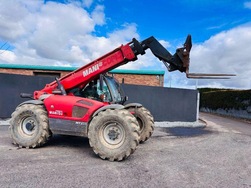 MANITOU MT932 4WD TELEHANDLER *READING 3627 HOURS*C/W PALLET TINES*VIDEO*