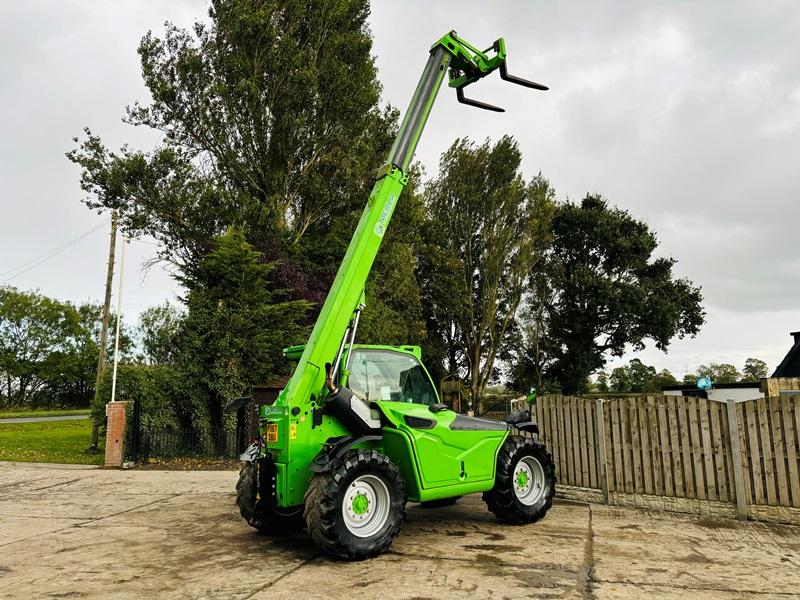 MERLO TF42.7CS-140-CVTRONIC TELEHANDLER *YEAR 2017, AG-SPEC* C/W PALLET TINES 