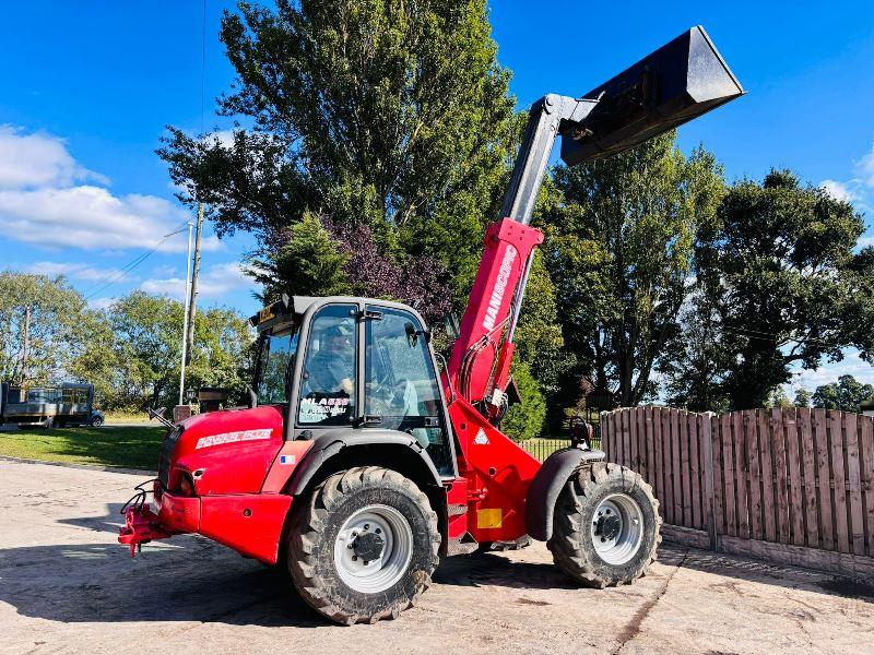 MANITOU MLA628-120LSU 4WD TELEHANDLER *AG-SPEC* C/W PICK UP HITCH *VIDEO*