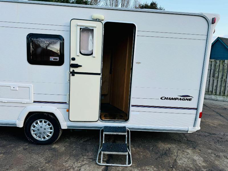 PAGEANT CHAMPAGNE SERIES FIVE *4 BIRTH* SINGLE AXLE CARAVAN 