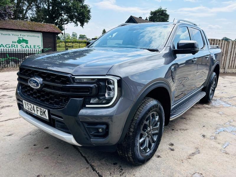 FORD RANGER WILDTRAK BI-TURBO PICK UP *YEAR 2024, DELIVERY MILES ONLY* VIDEO 