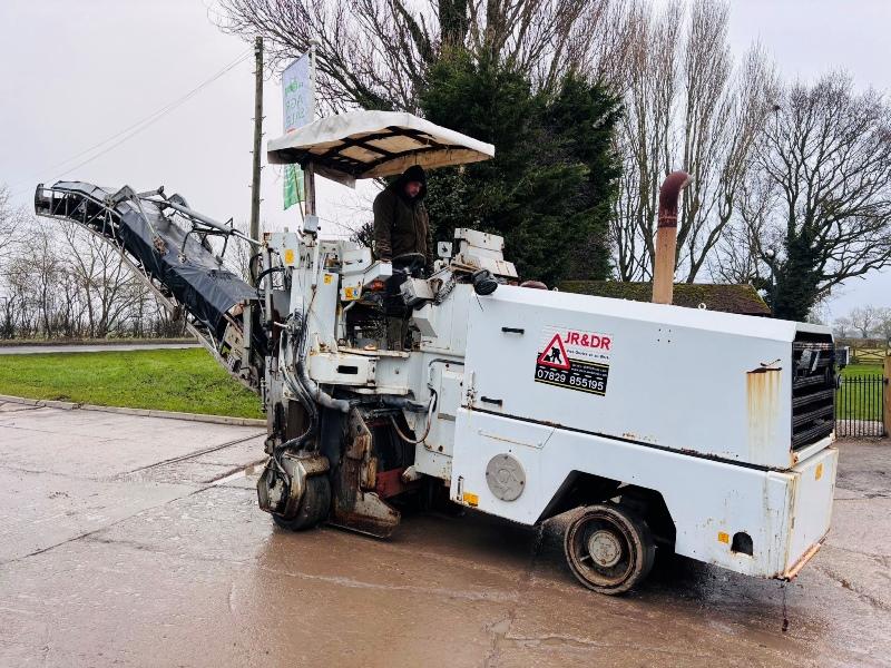 WIRTGEN W600DC ASHPELT PAVER C/W CONVAYOR BELT SYSTEM *VIDEO*