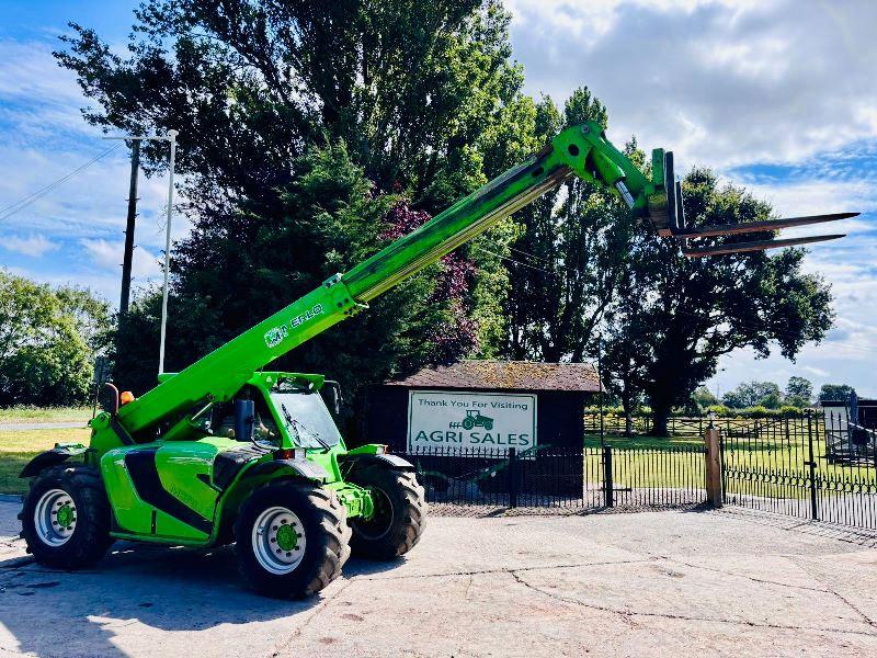 MERLO P32.6 4WD TELEHANDLER *YEAR 2014, 4084 HOURS* C/W PALLET TINES *VIDEO*