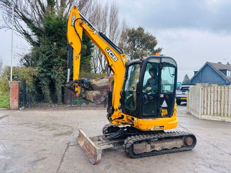 JCB 8035 TRACKED EXCAVATOR *YEAR 2018, 3937 HOURS* 3 X BUCKET'S 