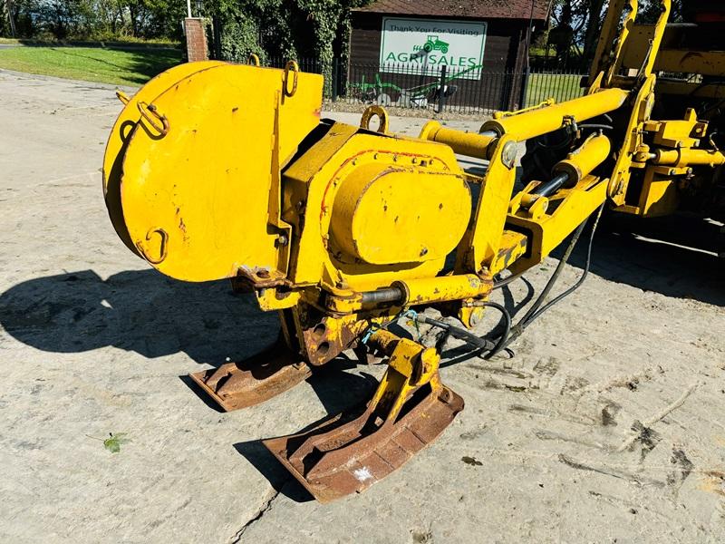 VERMEER V-7550 4WD PIPE LAYER C/W VIBRATING PLOW & FRONT WEIGHTS *VIDEO*