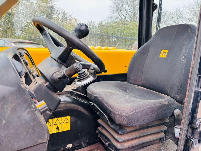 JCB 525-60 4WD TELEHANDLER *YEAR 2017, 3416 HOURS* C/W PALLET TINES *VIDEO*