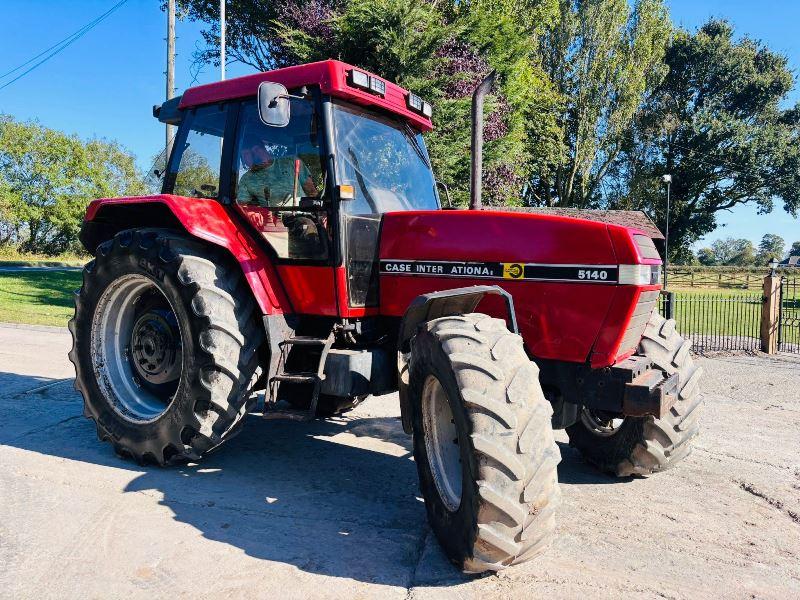 CASE 5140 4WD TRACTOR *RECENTLY HAD NEW CLUTCH FITTED* VIDEO *