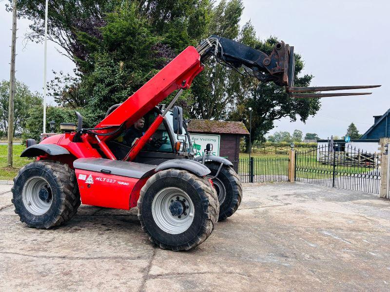 MANITOU MLT627T 4WD TELEHANDLER *AG-SPEC* C/W PICK UP HITCH *VIDEO*