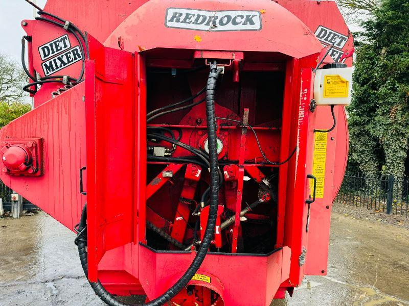 RED ROCK 43047 TOWABLE DIET FEED MIXER *VIDEO*