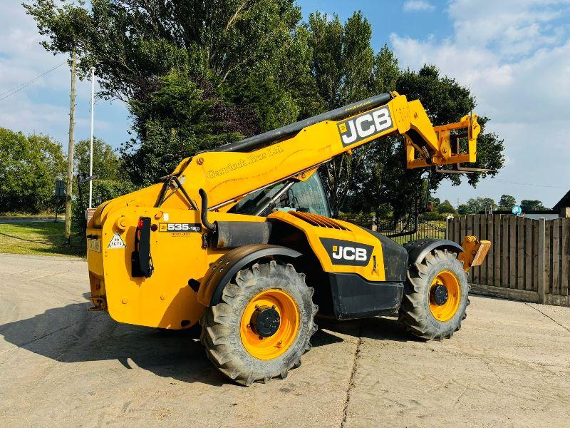 JCB 535-125 4WD TELEHANDLER *YEAR 2013, 3406 HOURS* C/W PALLET TINES *VIDEO*