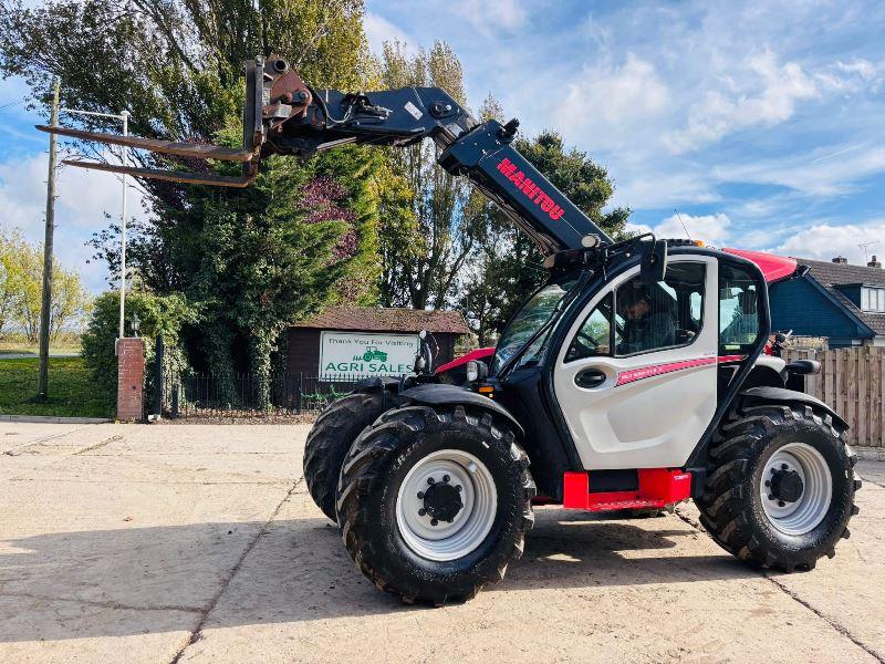 MANITOU MLT630 4WD TELEHANDLER *YEAR 2021, AG-SPEC* C/W PICK UP HITCH *VIDEO*