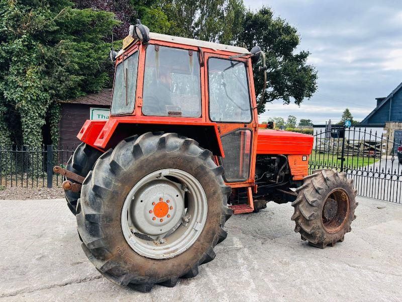 UNIVERSAL 640 DTC 4WD TRACTOR C/W DUNCAN CAB 