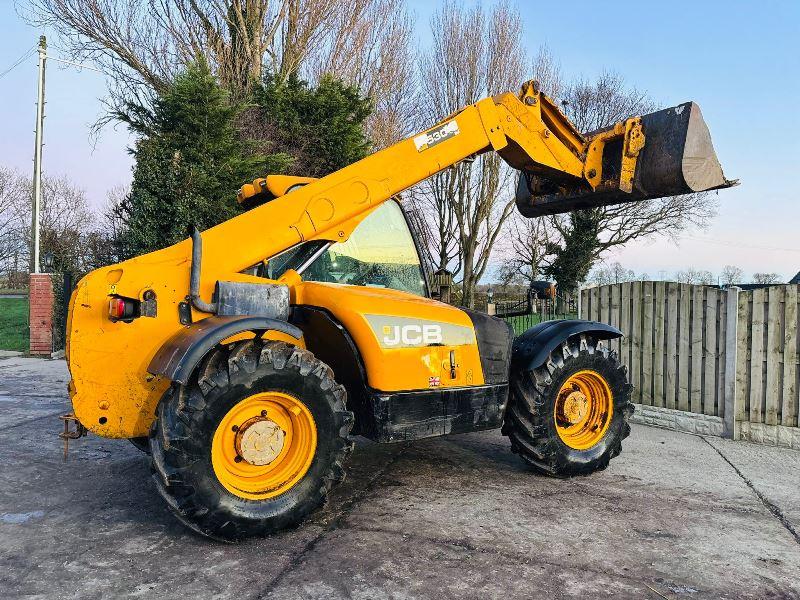 JCB 530-70 4WD TELEHANDLER C/W BUCKET & PALLET TINES *VIDEO*