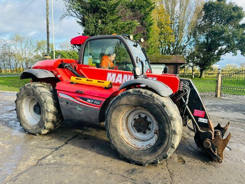 MANITOU MLT629 4WD TELEHANDLER *AG-SPEC, YEAR 2013* C/W PICK UP HITCH *VIDEO*