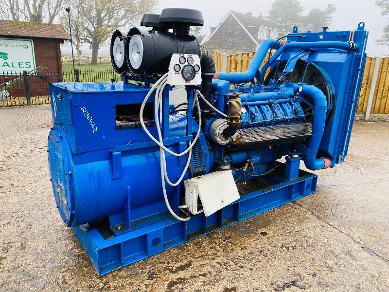 MARELLI 700KVA GENERATOR C/W TURBO ENGINE