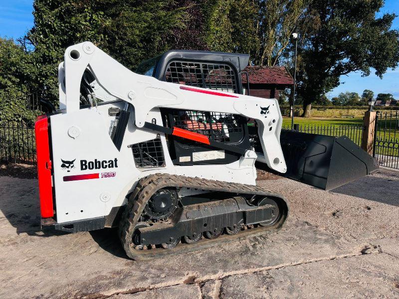 BOBCAT T590 TRACKED SKIDSTEER *YEAR 2019, 2871 HOURS* C/W BUCKET *VIDEO*