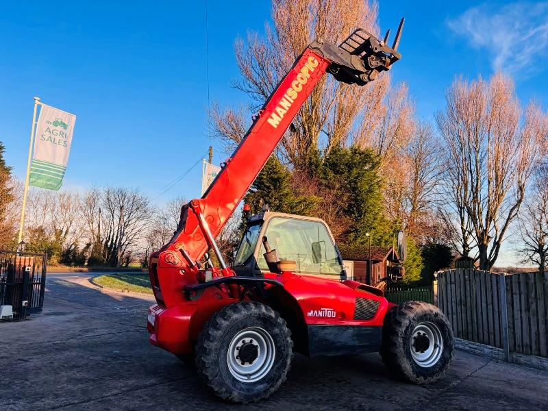 MANITOU MLT845 4WD TELEHANDLER C/W PALLET TINES 