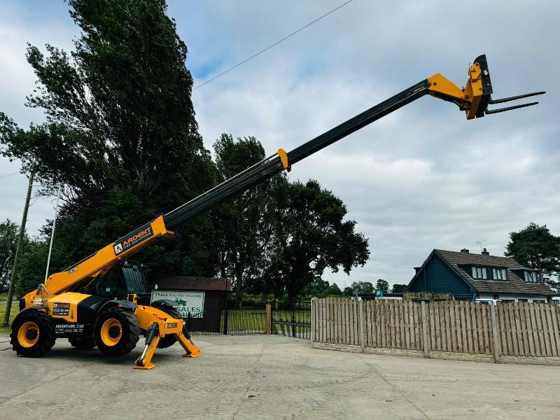 JCB 540-140 4WD TELEHANDLER *YEAR 2018, 14 METER REACH* C/W TINES *VIDEO*