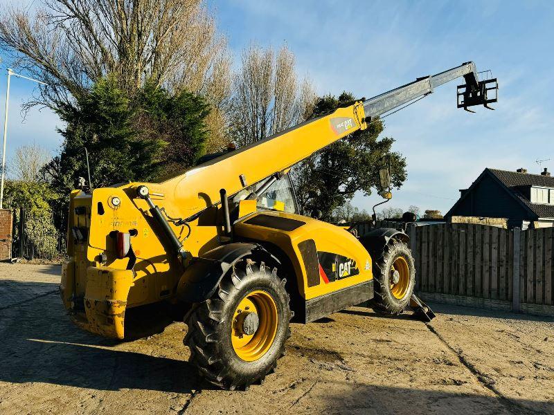 CATERPILLAR TH414 4WD TELEHANDLER *YEAR 2013* C/W PALLET TINES *VIDEO*