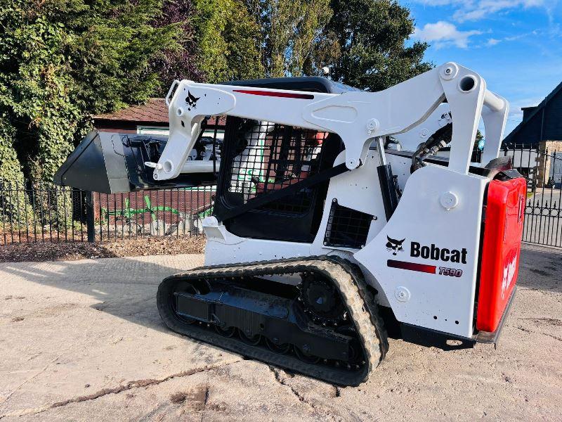 BOBCAT T590 TRACKED SKIDSTEER *YEAR 2018, 2761 HOURS* C/W BUCKET *VIDEO*