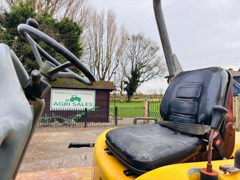 WACKER NEUSON 3001 4WD SWIVEL TIP DUMPER C/W ROLE BAR *VIDEO*