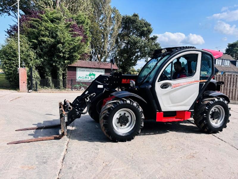 MANITOU MLT630-105D 4WD TELEHANDLER *YEAR 2019, 5286 HOURS* C/W PUH *VIDEO*