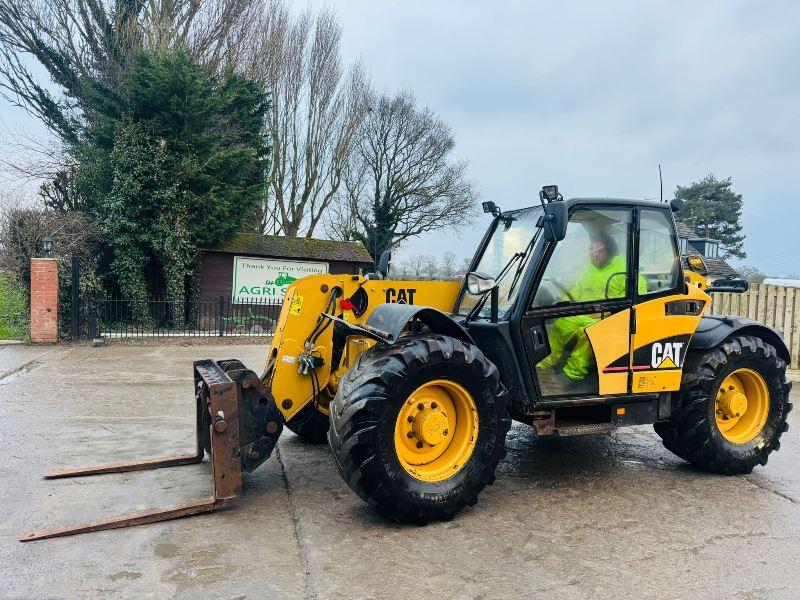 CAT TH330B TELEHANDLER *C/W PALLET TINES*4WD*AG SPEC*