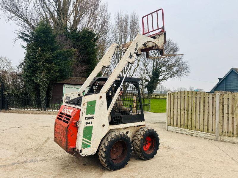 BOBCAT 641 SKIDSTEER *C/W TINES*VIDEO*