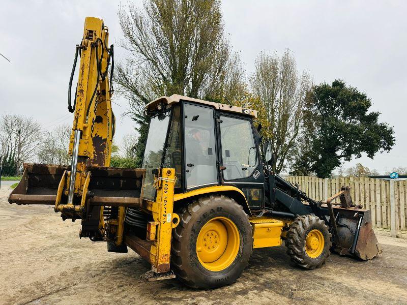 CATERPILLAR 428C 4WD BACKHOE DIGGER *5663 HOURS* C/W EXTENDING DIG *VIDEO*