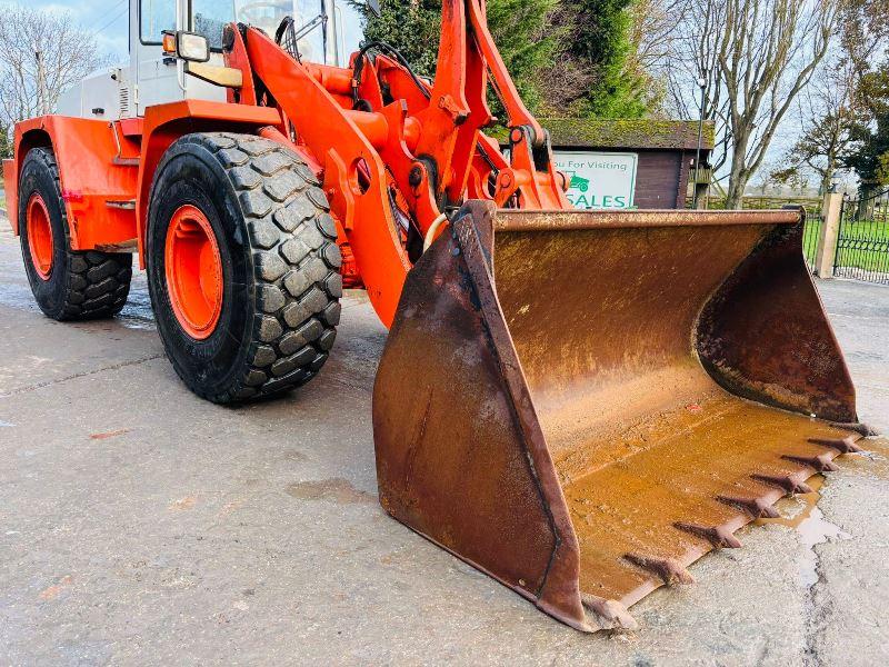 SCHAEFF SKL873 4WD LOADING SHOVEL C/W BUCKET *VIDEO*