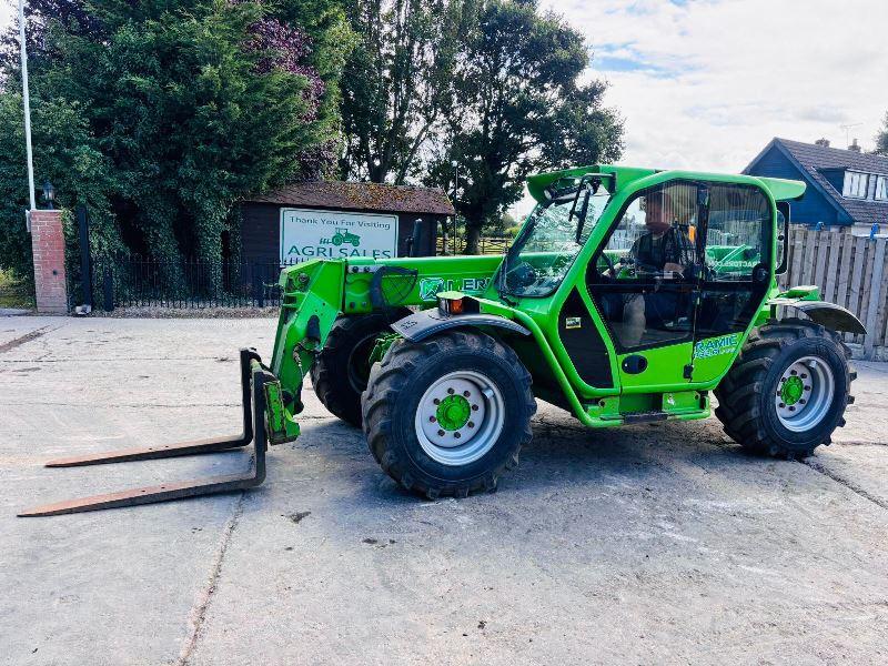 MERLO P32.6 4WD TELEHANDLER *YEAR 2014, 4084 HOURS* C/W PALLET TINES *VIDEO*