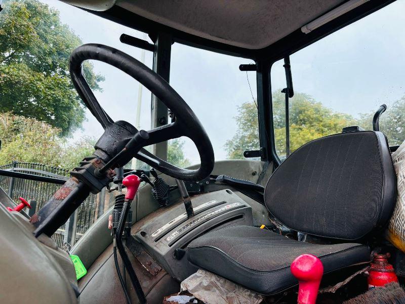 ZETOR 644T 4WD TRACTOR C/W TRAC LIFT FRONT LOADER & BUCKET *VIDEO*