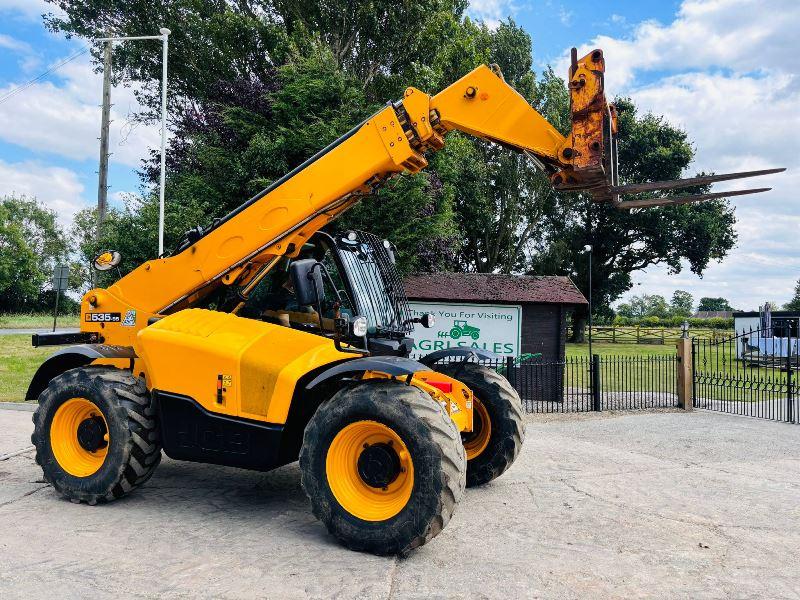 JCB 535-95 4WD TELEHANDLER *YEAR 2020, ONLY1673 HOURS* C/W PALLET TINES *VIDEO*