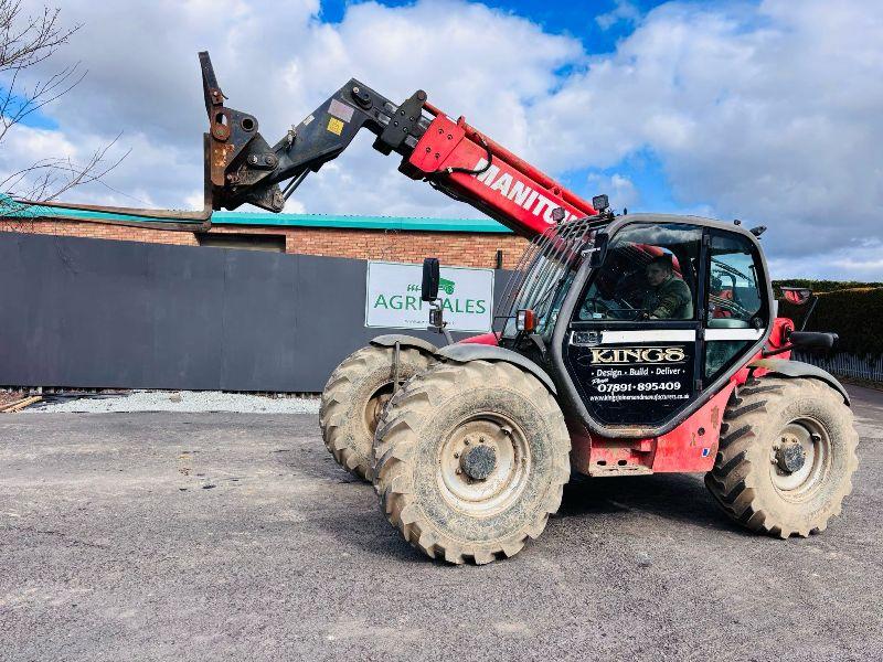 MANITOU MT932 4WD TELEHANDLER *READING 3627 HOURS*C/W PALLET TINES*VIDEO*