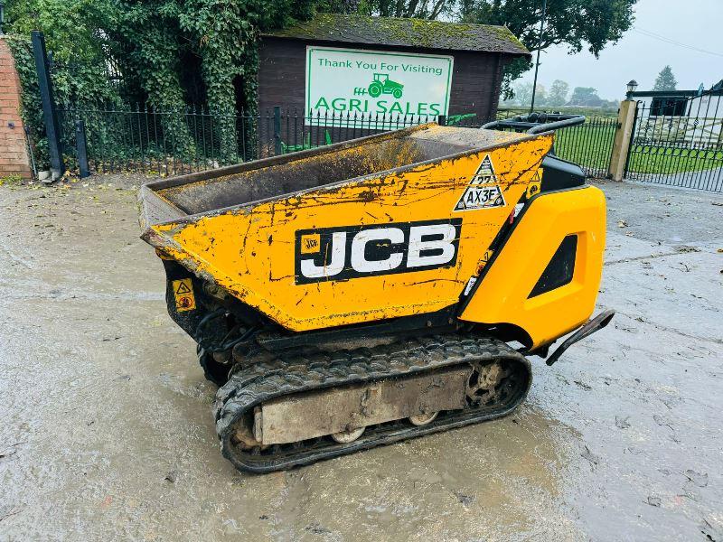 JCB HTD05 HIGH TIP PEDESTRIAN TRACKED DUMPER *YEAR 2019* VIDEO *