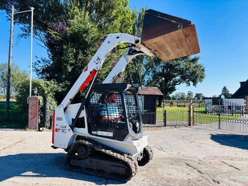 BOBCAT T450 TRACKED SKIDSTEER *YEAR 2020, ONLY 968 HOURS* C/W BUCKET *VIDEO*