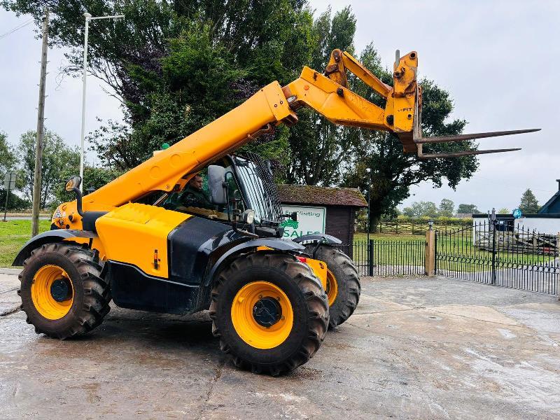 JCB 531-70 4WD TELEHANDLER * YEAR 2018, 3604 HOURS* C/W PALLET TINES *VIDEO*