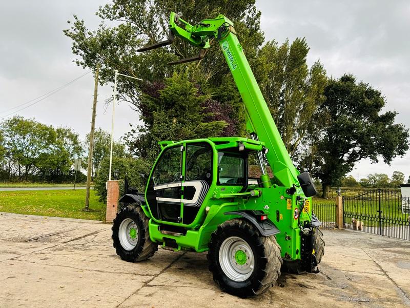 MERLO TF42.7CS-140-CVTRONIC TELEHANDLER *YEAR 2017, AG-SPEC* C/W PALLET TINES 