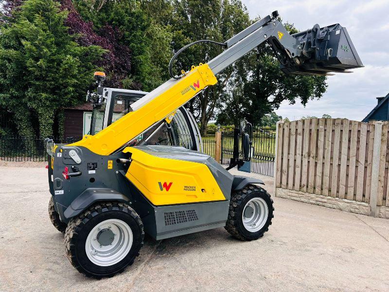 WACKER NEUSON TH412 4WD TELEHANDLER *ONLY 18 HOURS* C/W TINES & BUCKET *VIDEO*