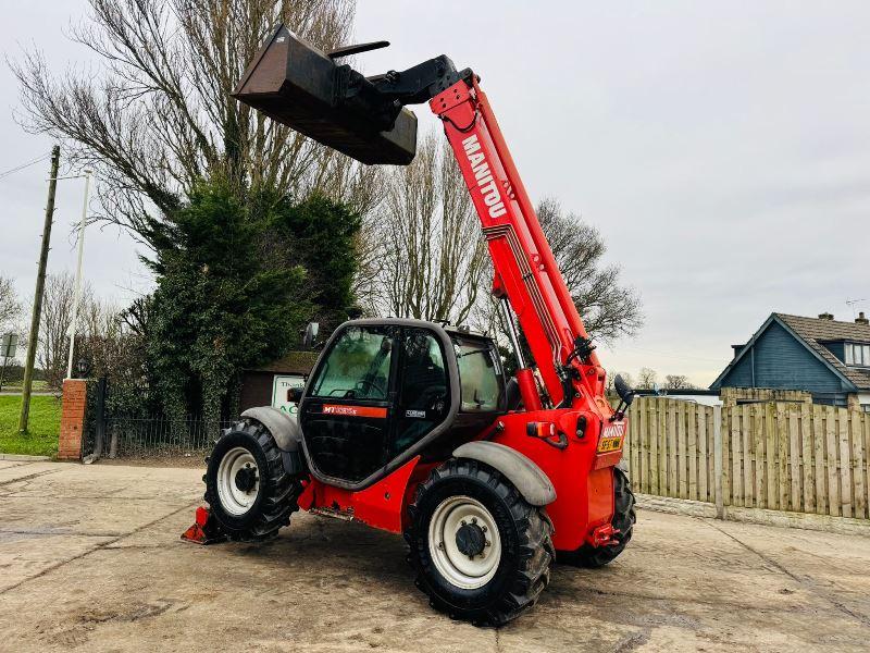 MANITOU MLT1030 4WD TELEHANDLER * 4788 HOURS * C/W BUCKET & TINES *VIDEO*