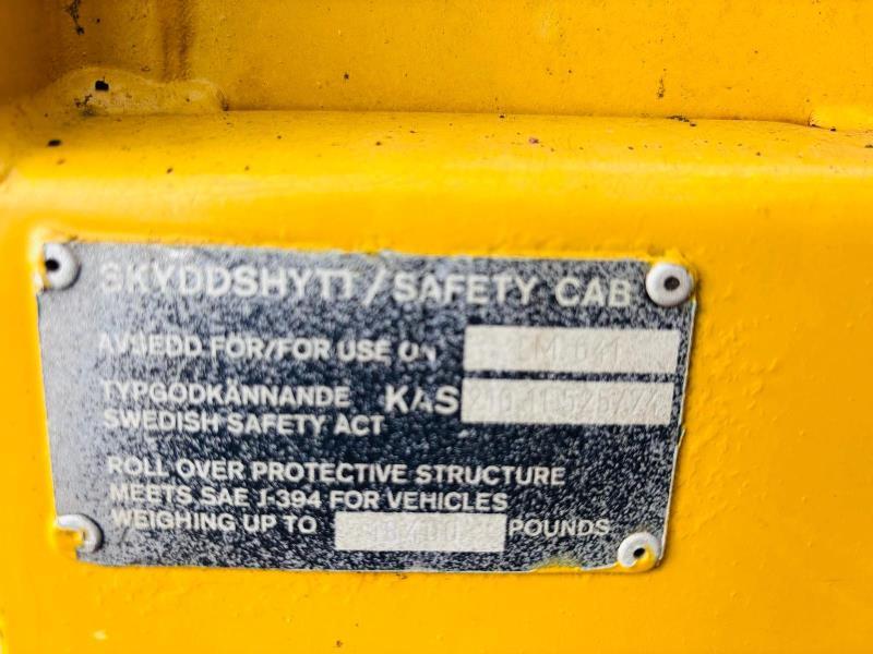 VOVLO BM 4WD LOADING SHOVEL C/W JCB Q FIT HEAD STOCK *VIDEO*