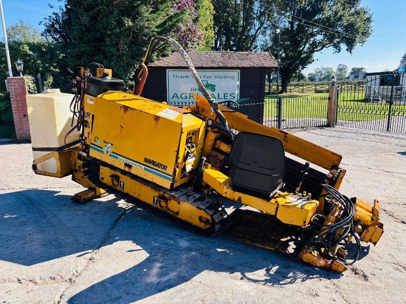 VERMEER D4/6 TRACKED DRILLING RIG C/W 60 METERS OF RODS *VIDEO*