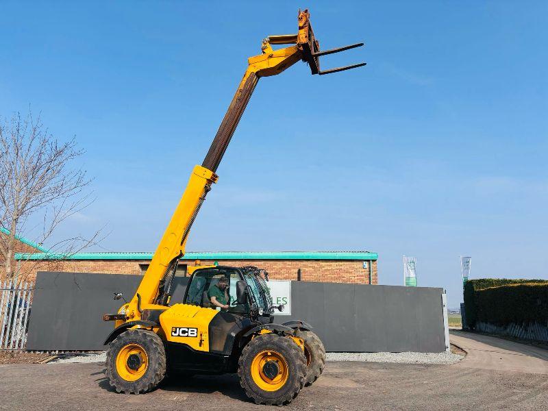 JCB 531-70 YEAR 2019 *ONLY 1438 HOURS* C/W PALLET TINES*VIDEO*