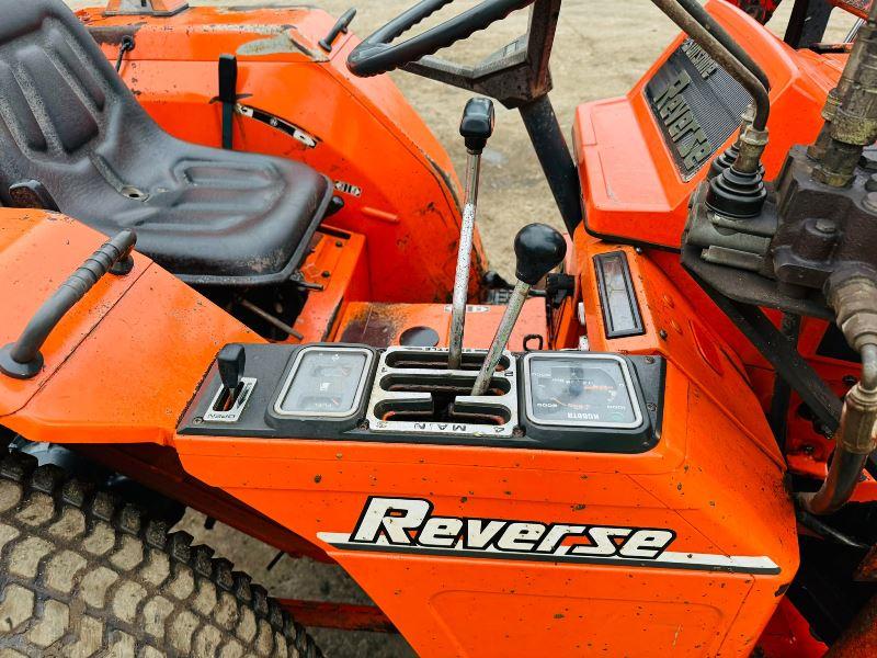 KUBOTA L2850 4WD TRACTOR C/W FRONT LOADER & BUCKET