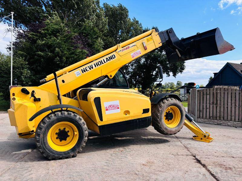 NEW HOLLAND NH17M 4WD TELEHANDLER *5400 HOURS* C/W BUCKET & TINES *VIDEO*