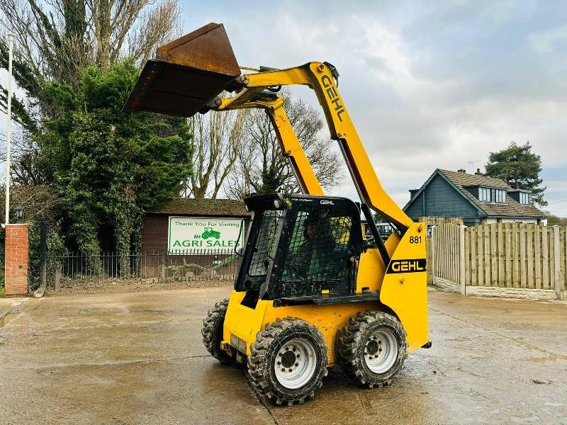 GEHL R150 SKIDSTEER *YEAR 2020, 1978 HOURS* C/W BUCKET *VIDEO*