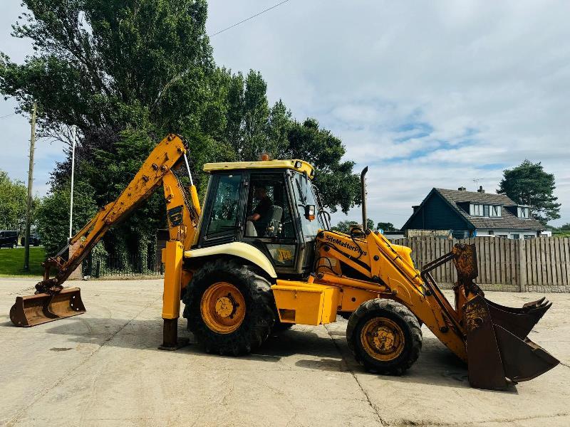 JCB 3CX SITEMASTER PLUS 4WD BACKHOE DIGGER C/W EXTENDING DIG *VIDEO*