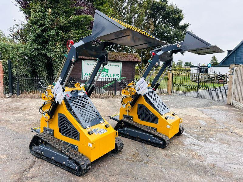 NEW UNUSED KINGKONG XG380 TRACKED SKIDSTEER LOADER *YEAR 2024, CHOICE OF TWO* VIDEO*