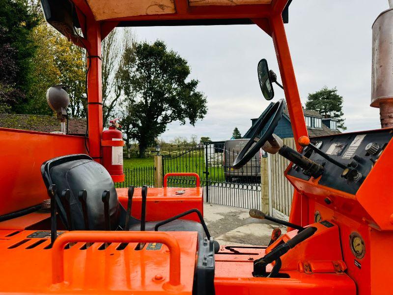 DITCH WITCH 7610DD 4WD TRENCHER C/W FRONT WEIGHTS & BLADE 