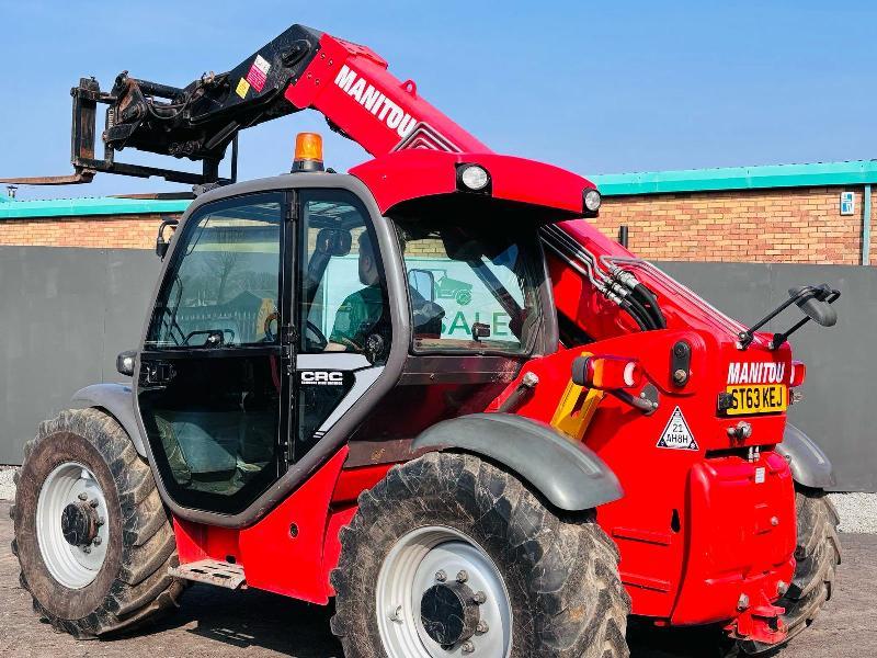 MANITOU MLT 634 120 *YEAR 2013* AG SPEC*TURBO ENGINE*C/W PALLET TINES*VIDEO*